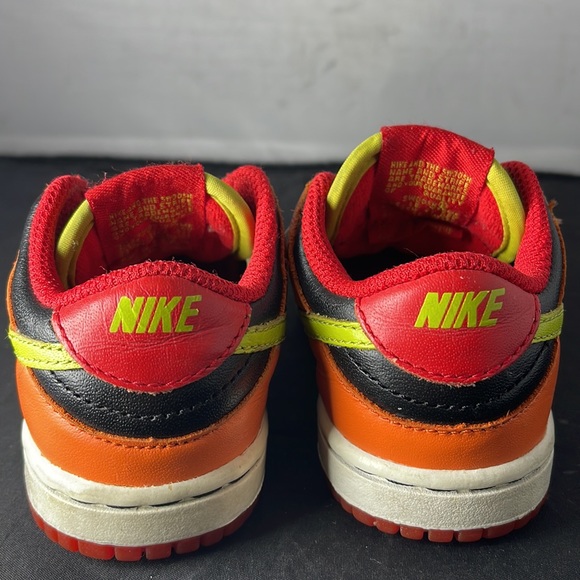 Nike DUNK LOW GS 'ORANGE BLAZE CACTUS'  Baby/Toddler Size 5C RARE - Picture 6 of 14
